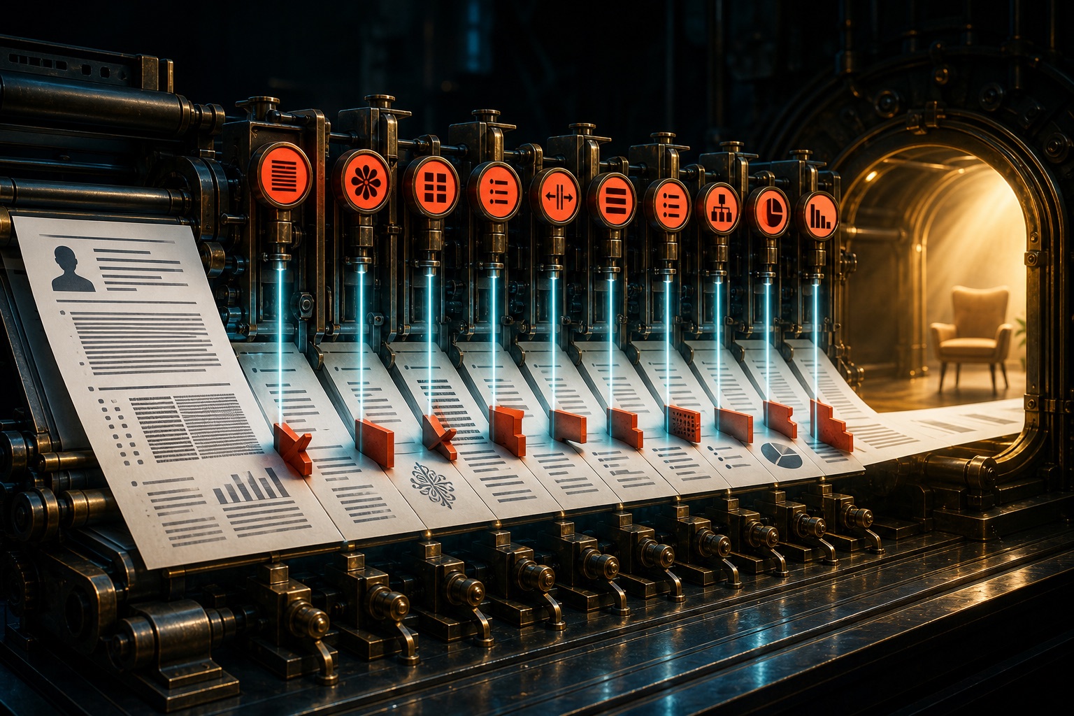 A resume passing ten diagnostic gates where subtle ATS mistakes are identified