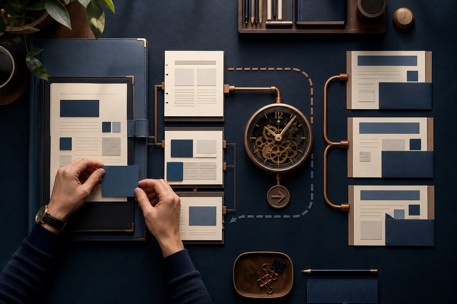 A master evidence portfolio feeding several tailored applications through an efficient shortcut